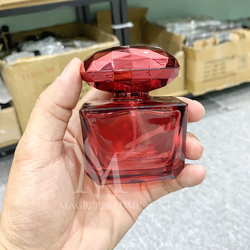 Lọ chiết nước hoa thủy tinh cao cấp 50ml kiểu absolu dạng phun sương