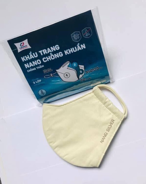 SẴN - Khẩu trang Kháng khuẩn Hanvico - hàng công ty