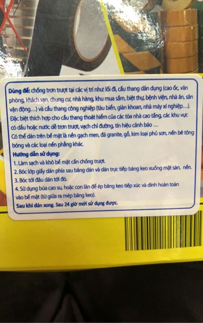 Băng keo chống trượt Misha