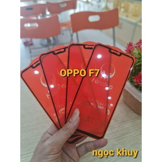 Miếng dán cường lực FULL màn hình Oppo F7