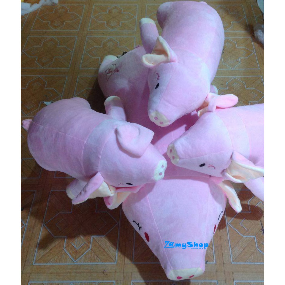 🐷🐷 HEO LƯỜI NHỒI BÔNG MỀM MỊN - 120 cm 🐷🐷