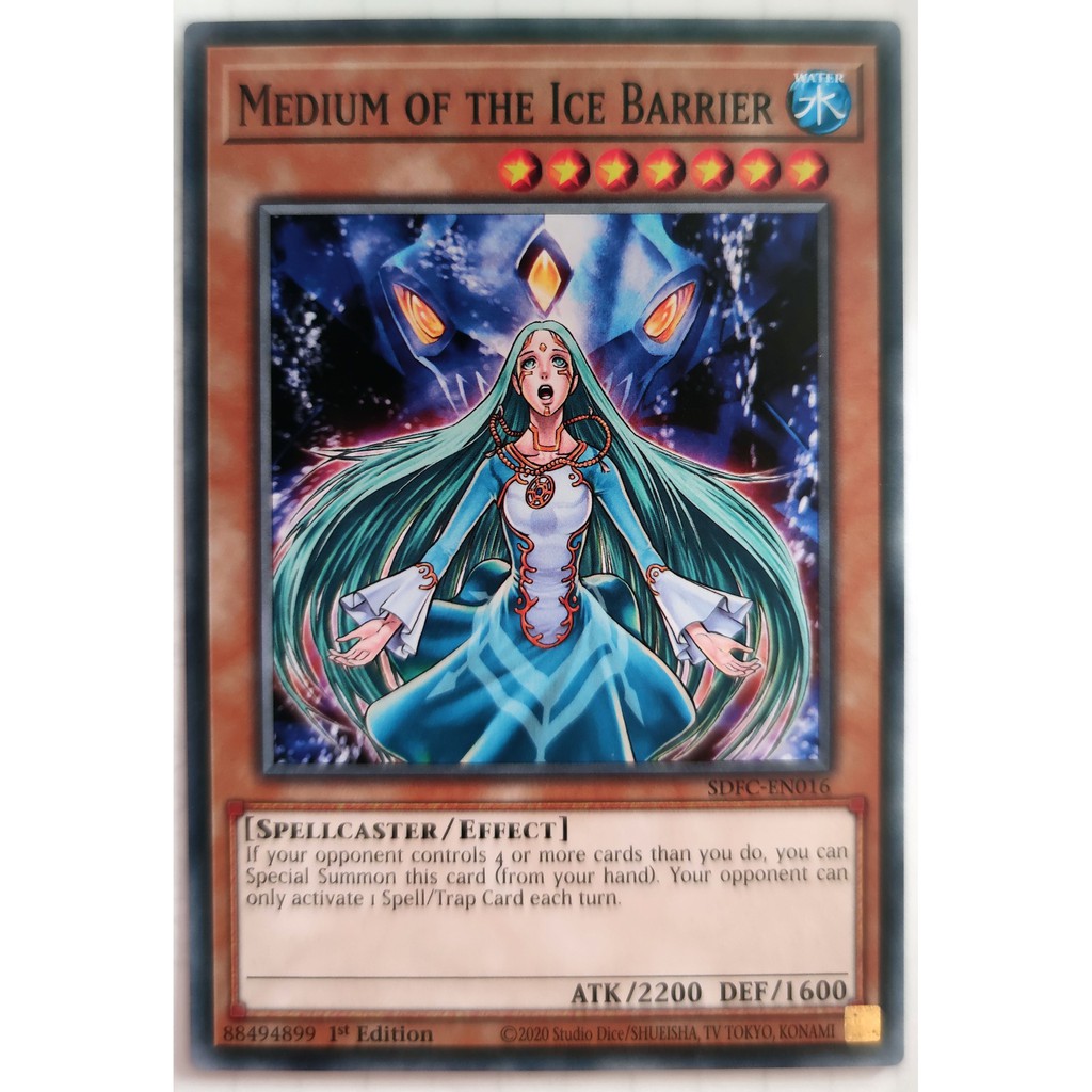 [Thẻ Yugioh] Medium of the Ice Barrier |EN| Common