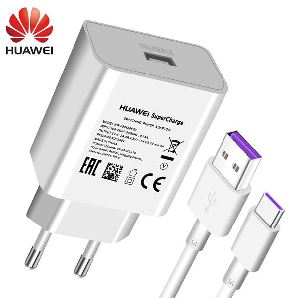 Bộ Sac Nhanh Huawei 22.5W Chân Type C Dành Cho P40 P30 Pro Mate 40 30 20 Pro Lite Pro+