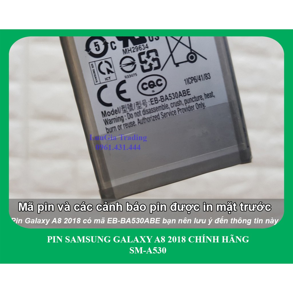 Pin Samsung Galaxy A8 2018 công ty A530