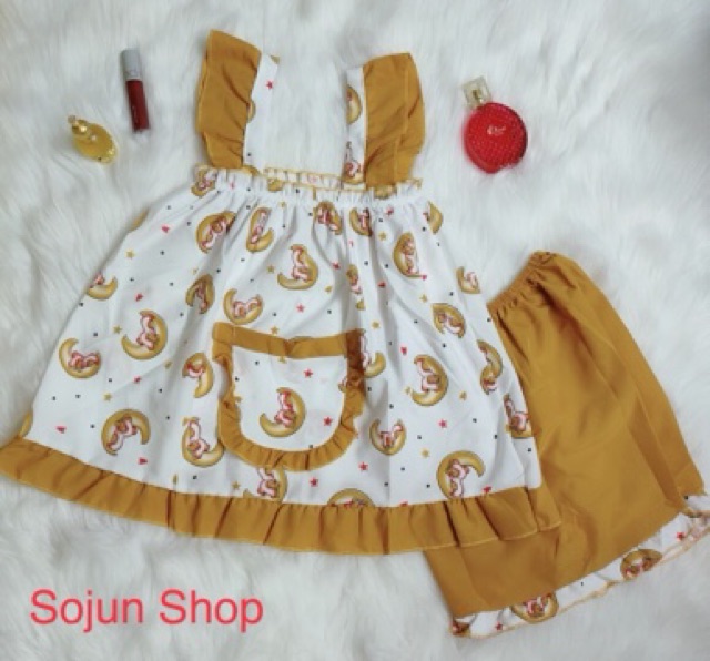 Đồ mặc nhà nữ 🌼FREE SHIP🌼 Đồ ngủ nữ cánh tiên gấu nữ 60kg đổ lại | BigBuy360 - bigbuy360.vn