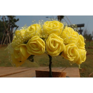 <TP>Chùm hoa cài tóc lẻ dành cho cô dâu