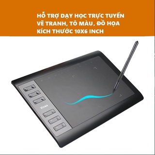 Bảng Vẽ Điện Tử VINSA 1060Plus Kèm Bút Tương Thích Với Window Và Android Cao Cấp