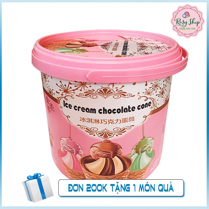 Bánh Ốc Quế Ice Cream Chocolate 158gr