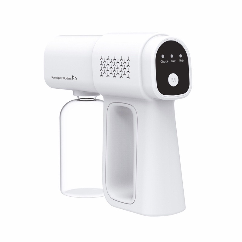 Súng Khử Khuẩn Phun Xịt Khử Sát Trùng Nano K5 Hàng Chuẩn In Laser  Mắt UV
