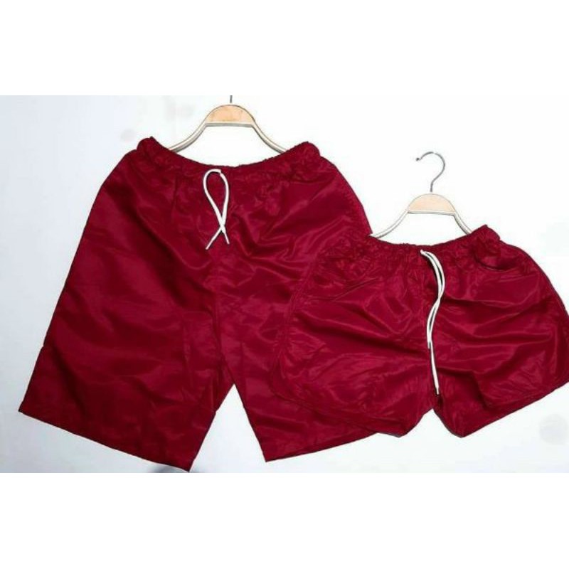Quần Short Dù Trơn Sang Trọng - Đi Biển - Chơi Thể Thao