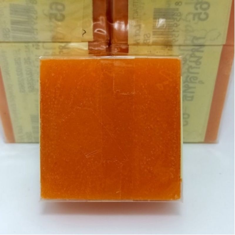 Xà Phòng Cam Nghệ Orange Natural Soap Thái Lan 65gr Hàng Xịn Xà Phòng Cam Nghệ Thái Lan