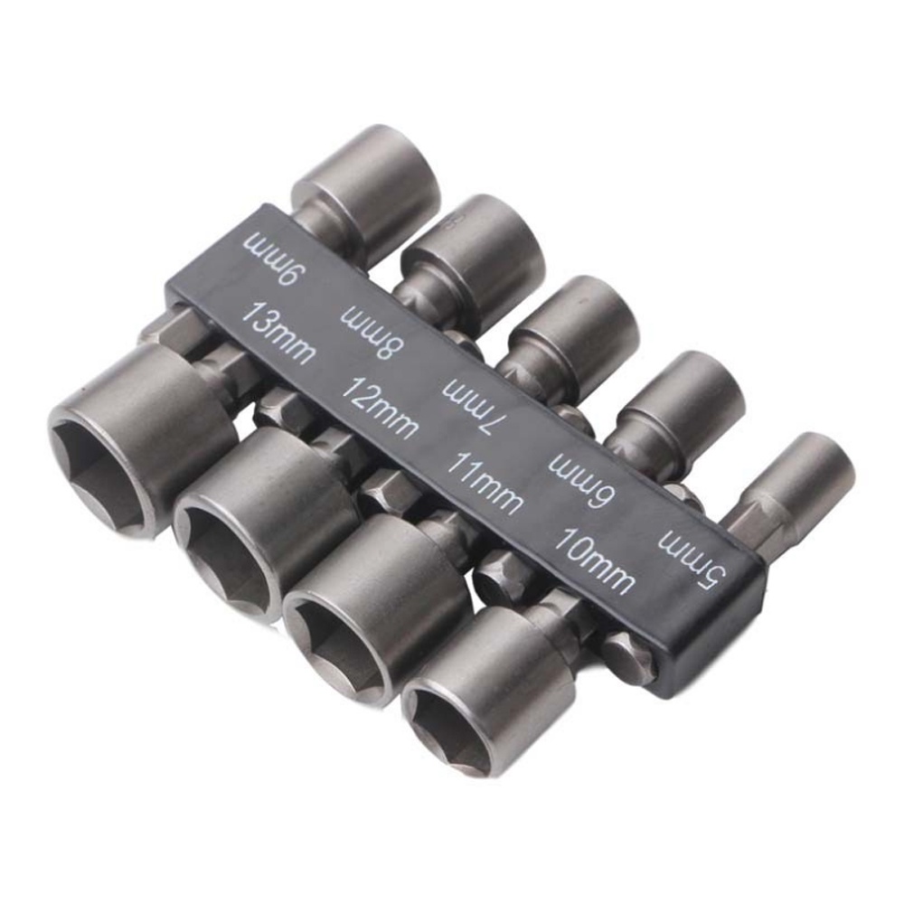 Set 9/14 đầu vặn ốc lục giác 1/4 inch cho tua vít điện