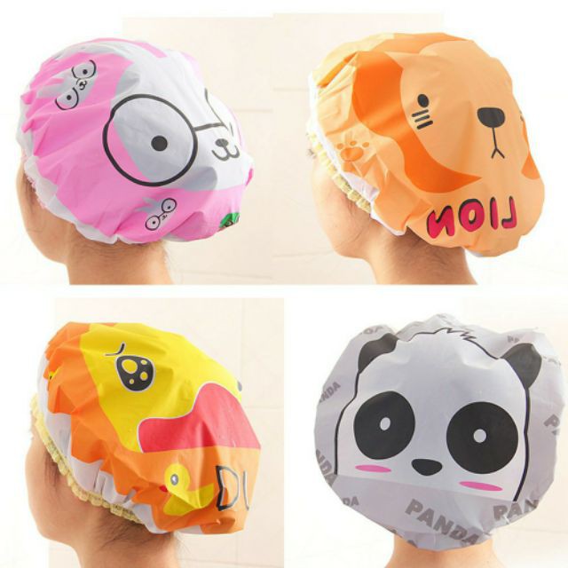 ⛔FREESHIPXTRA⛔ Mũ trùm tóc khi tắm (LOẠI MŨ)