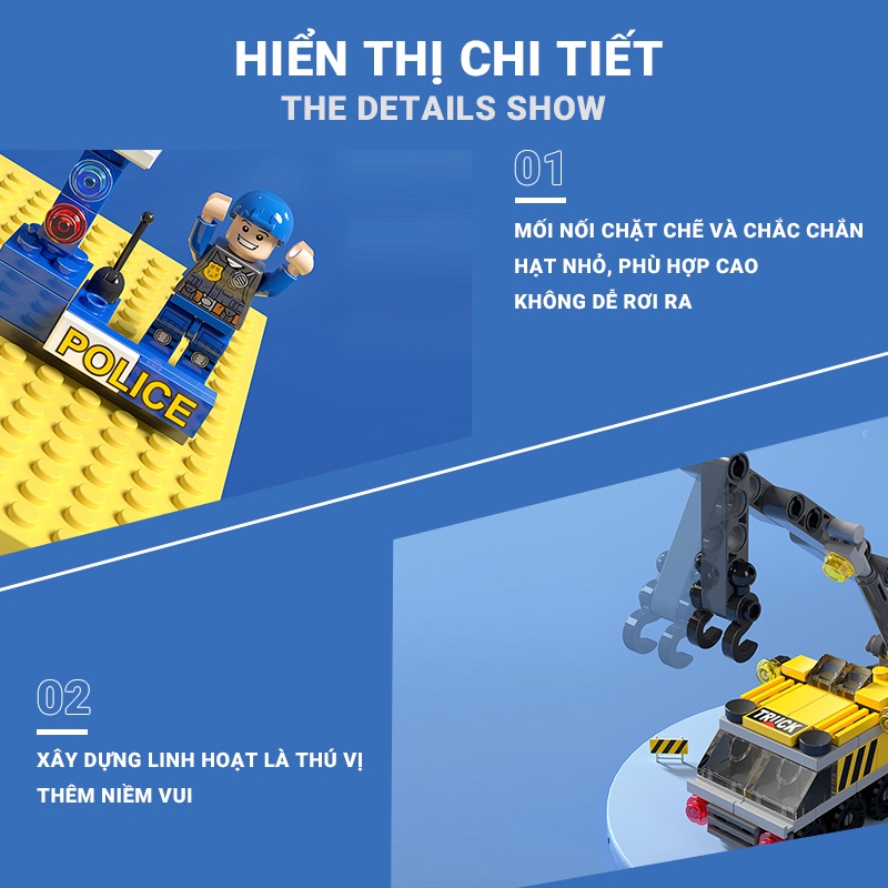 logo xếp hình Bộ Đồ Chơi Xếp Hình Thú Vị Dành Cho Bé Trai
