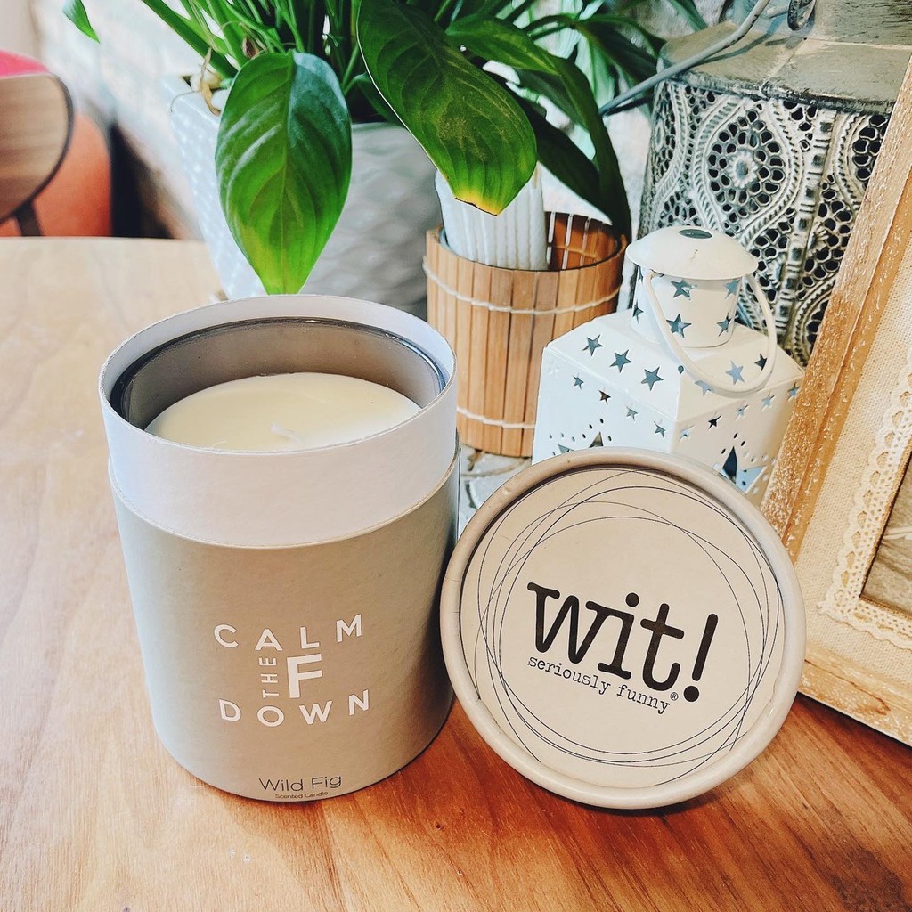 <Siêu xịn> Nến thơm xuất khẩu hãng Wit! Gift, full tem code, mỗi candle cup đều thay lời muốn nói khá hay ho nha