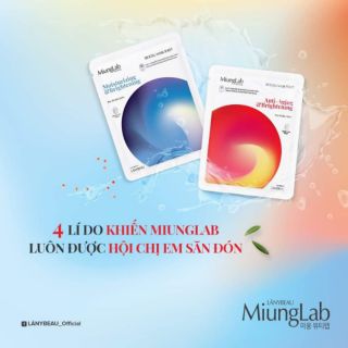 Mặt Nạ Dưỡng Da Miung Lab  Cấp Nước,Dưỡng Ẩm  Sâu