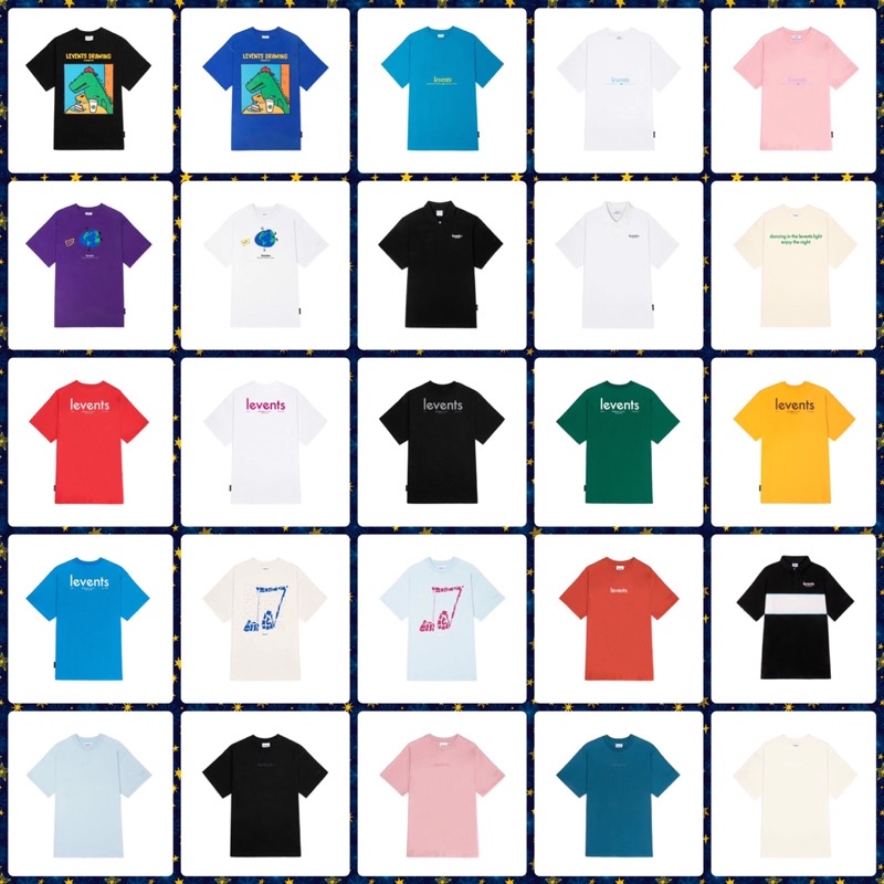 Hộp RANDOM PACK LOCAL BRAND 100% ÁO UNCOVER, SADBOIZ, LEVENTS, BOBUI