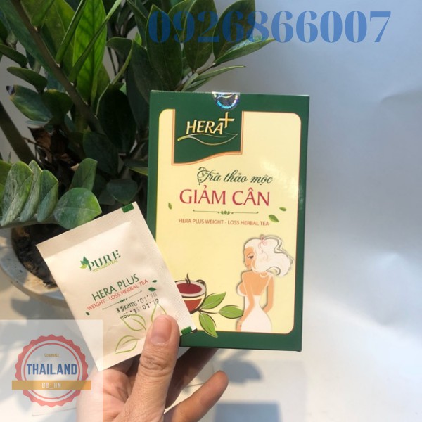 [CAO CẤP] Giảm cân Hera Plus chính hãng – An toàn & không tác dụng phụ - Tặng thước dây xinh xinh