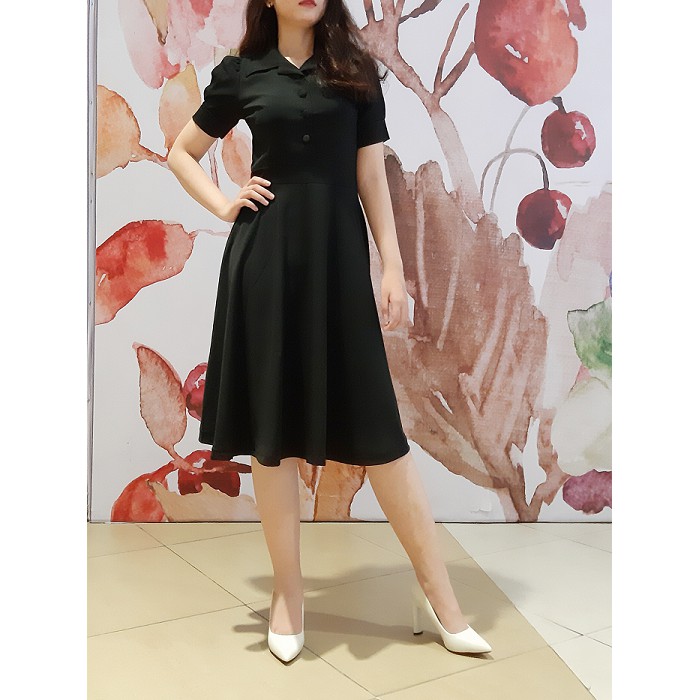 Đầm phong cách Vintage cổ sơ mi Misa Fashion MS320 - Lịch thiệp và quý phái | BigBuy360 - bigbuy360.vn