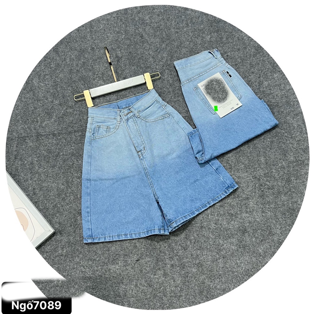 [VIDEO+FREESHIP ] QUẦN JEANS NGỐ LỬNG NỮ LƯNG CAO LOANG XÁM XANH LAI CUỐN FORM RỘNG HOT HIT XỊN SÒ CỰC MÁT MẺ ĐẲNG CẤP