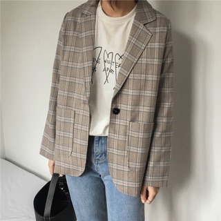 Ảnh thật 🎀Áo khoác Blazer IDOL size SM ODER