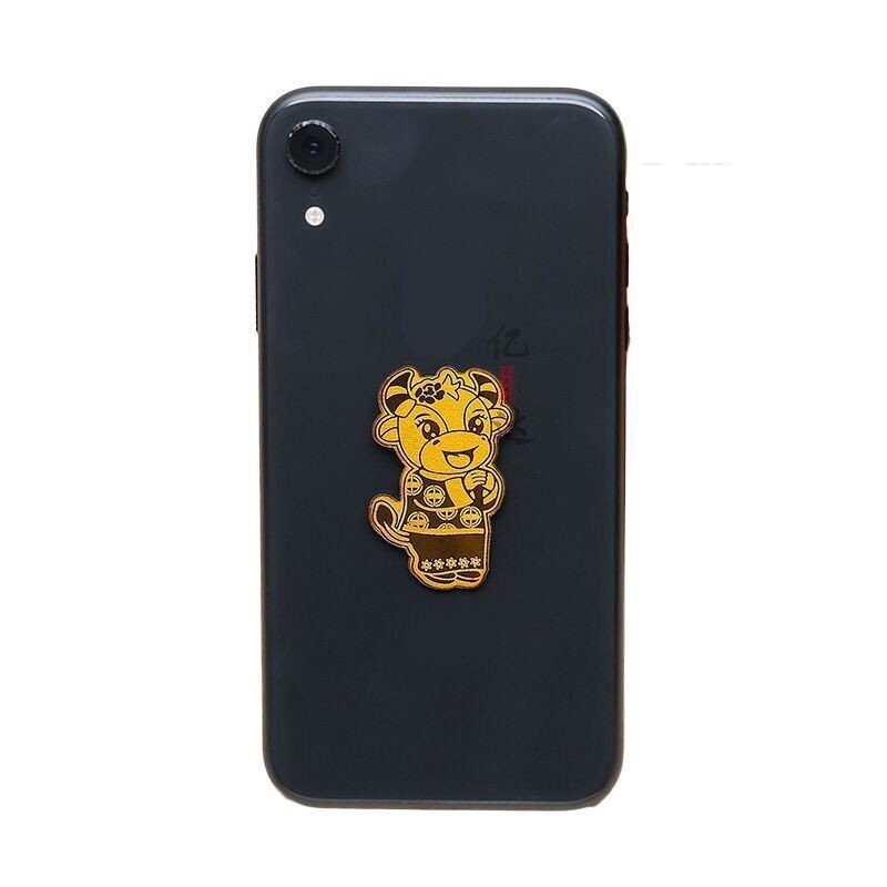 [SẢN PHẨM DÁN ĐƯỢC] Miếng Dán Mèo Thần Tài, Ông Thần Tài, Trâu Vàng, Bò Vàng Mạ Vàng 24K Chiêu Tài Hút Lộc Phong Thủy | BigBuy360 - bigbuy360.vn