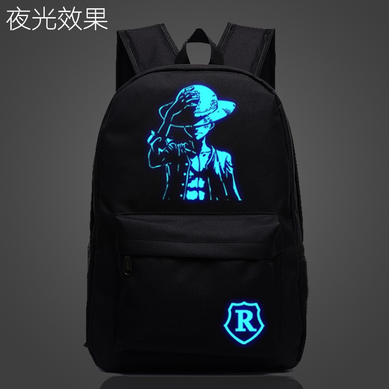 Ba Lô Đi Học In Hình Nhân Vật Phim One Piece