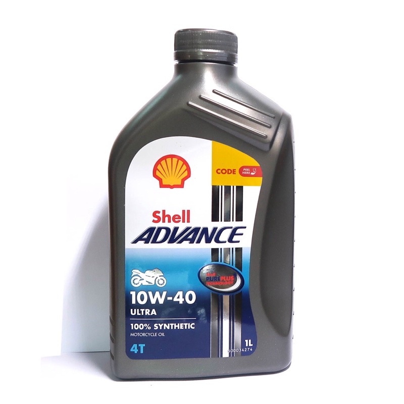 Nhớt sell Advance Utral 10w plus êm và đầm máy tem 2 lớp châu âu chính hãng, dầu full tổng hợp đổ xe số và côn tay 💯
