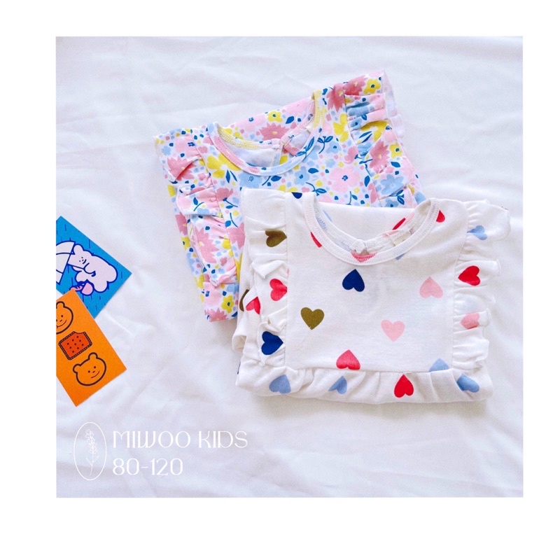 Váy bé gái mùa hè váy cánh tiên bé gái vải cotton boirp mát co giãn thấm hút mồ hôi tốt phom dáng đẹp đầm cho bé