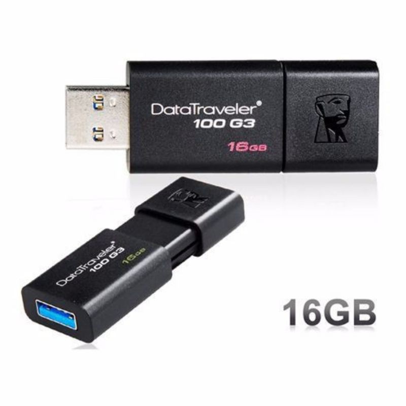 USB Kingston 16GB 3.0 DT100G3 - Hàng cao cấp chính hãng bảo hành 5 năm | BigBuy360 - bigbuy360.vn