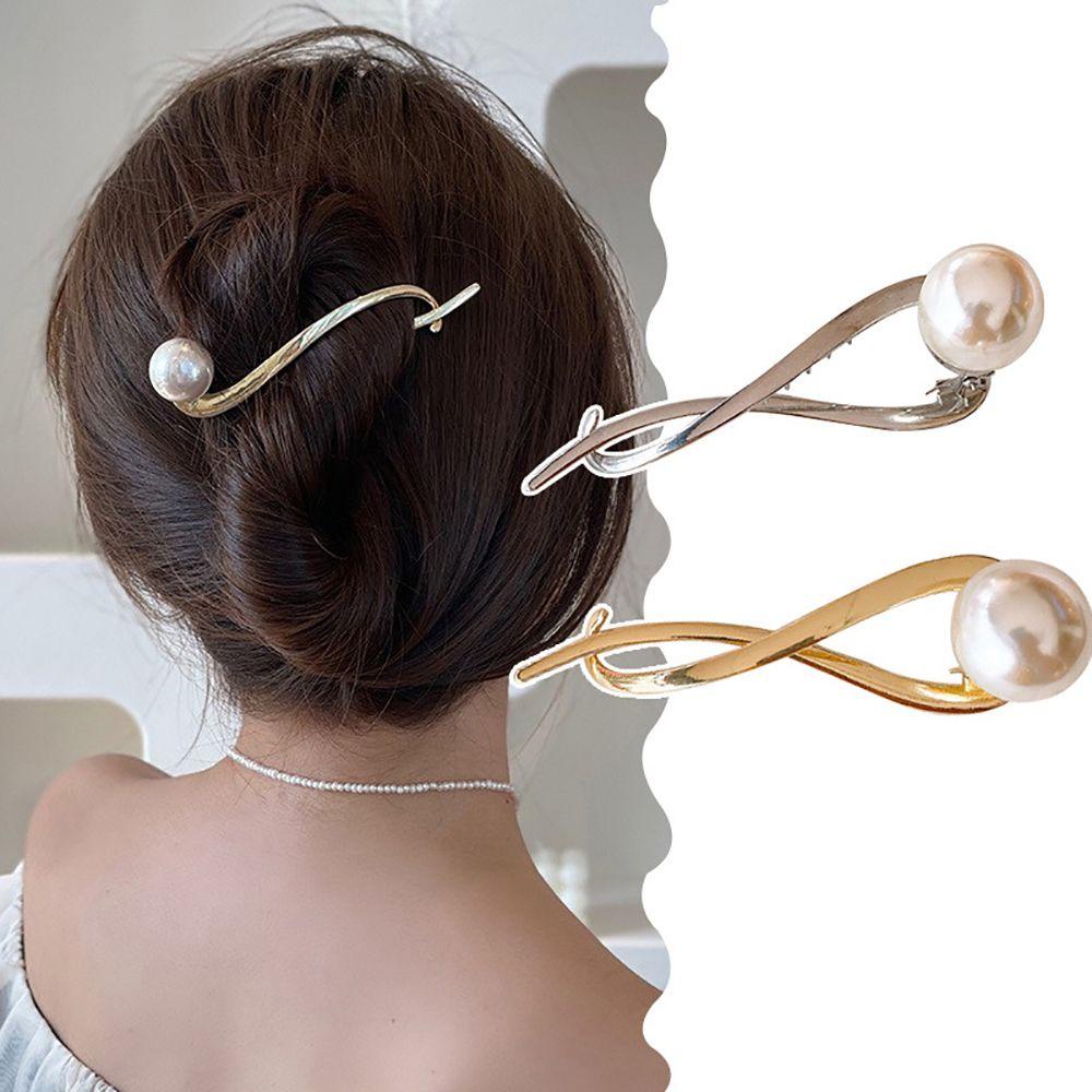 Kẹp Tóc Đuôi Ếch Đơn Giản Thời Trang Cho Nữ Giá Đỡ