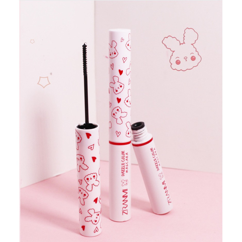 Mascara Siêu Vi ZIRANMI Thỏ Hồng Bunny Chính Hãng Nội Địa