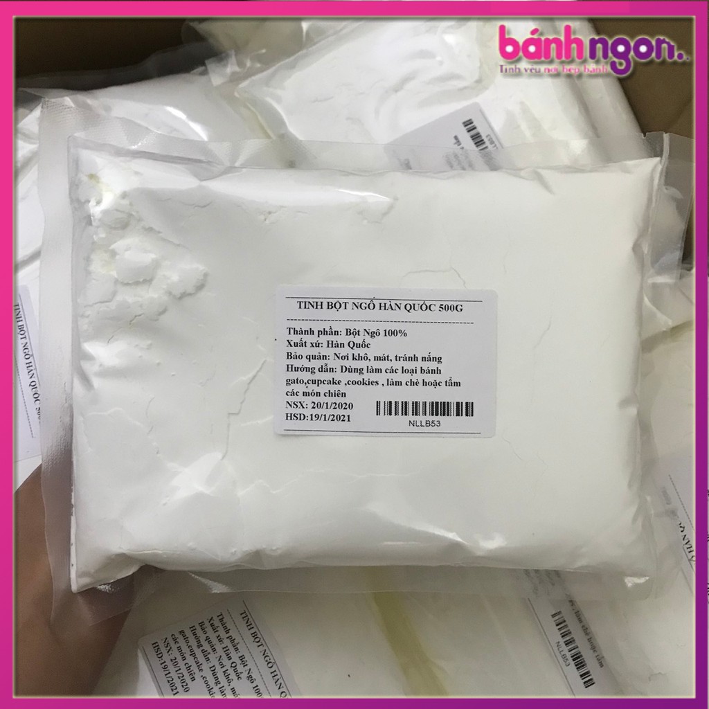 Tinh Bột Ngô/ Bột Bắp Hàn Quốc Gói 200G-500g