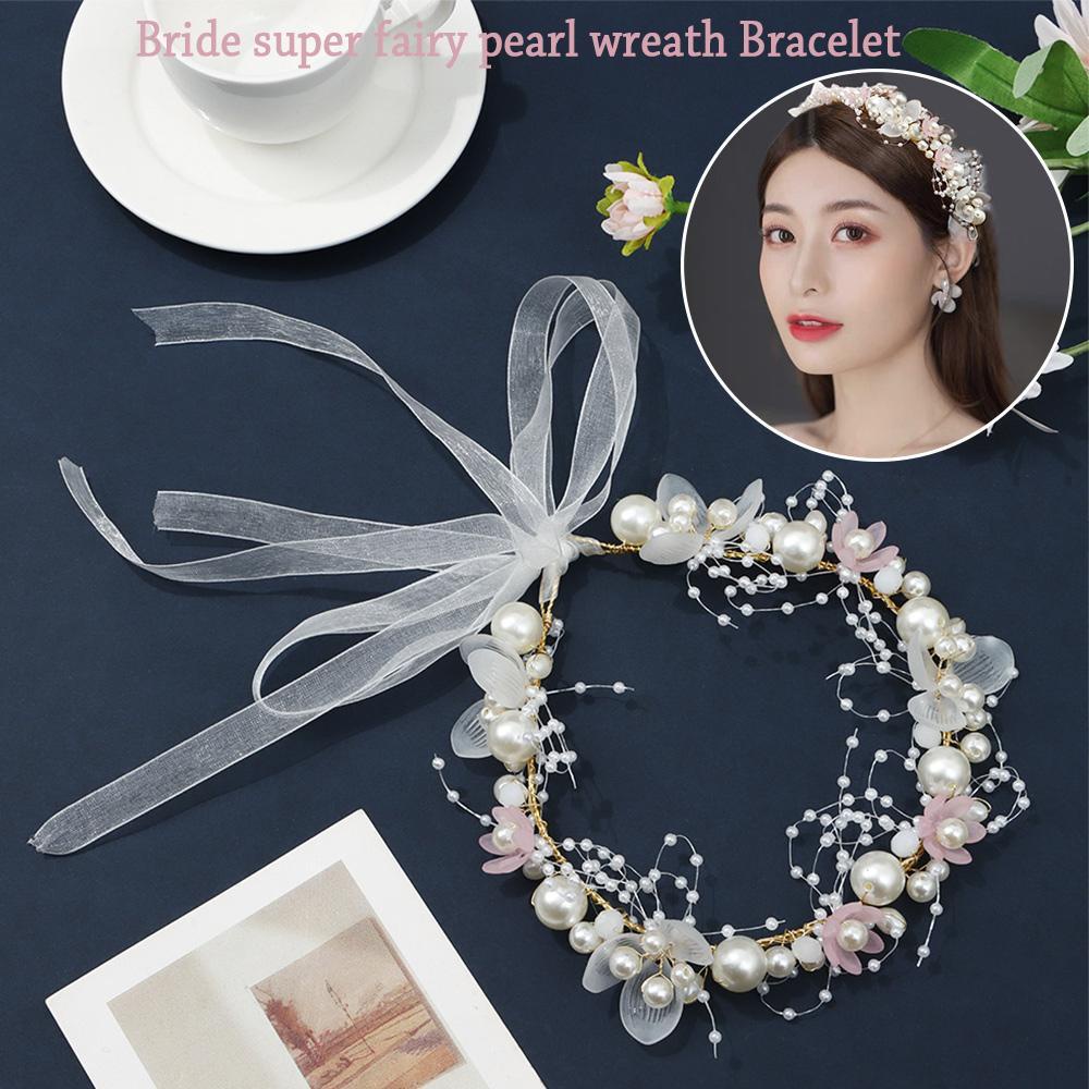 Cài Tóc Đính Hoa Thời Trang Cho Cô Dâu