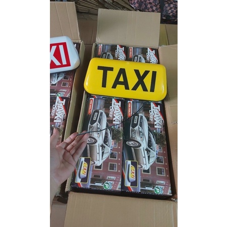 Mào Xe Taxi nam châm có đèn ô tô