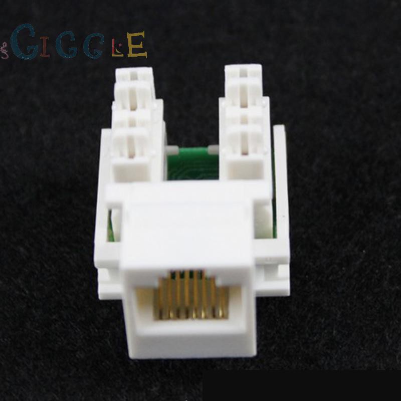 Set 10 Ổ Cắm Kết Nối Mạng Lan Cat5E 8p8c Rj45 Lan