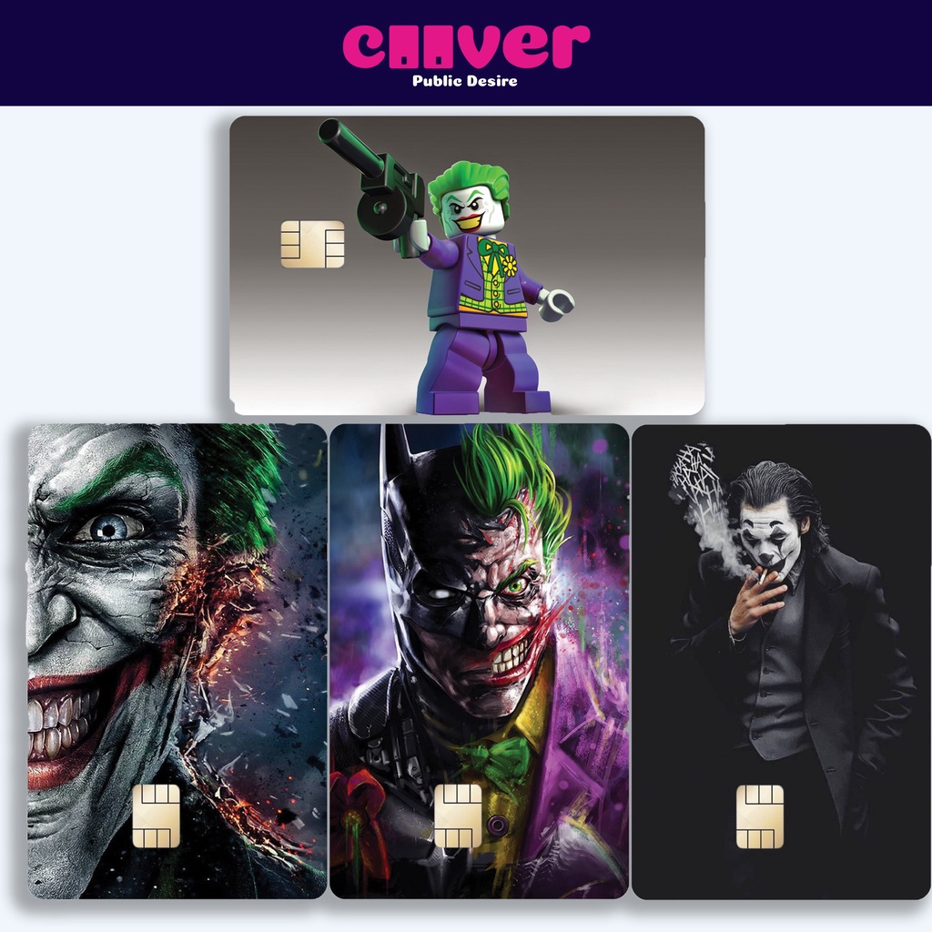 JOKER - Miếng dán thẻ FREESHIP – Miếng dán thẻ ngân hàng/thẻ ATM, thẻ chung cư, thẻ thang máy, thẻ gửi xe,... COOVER