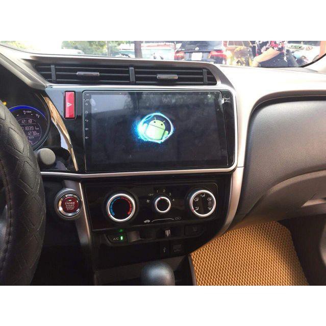 CITY, Màn hình android cắm sim 4G cho Honda City 2014 2015 2016 2017 2018 2019 rộng 10 inchs, căm sim 4G, wifi