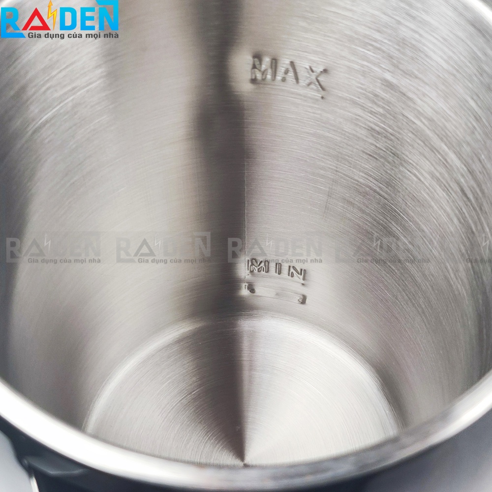 [HÀNG CHÍNH HÃNG] Ấm siêu tốc 2 lớp Ladomax HA-888 lòng ấm bằng inox 304 nguyên khối, đun nước sôi cực nhanh