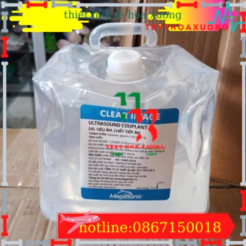 Gel Triệt Lông Megasonic Can 5 Lít