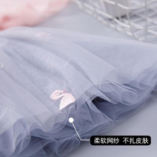 chân váy xoè con hạc bé gái