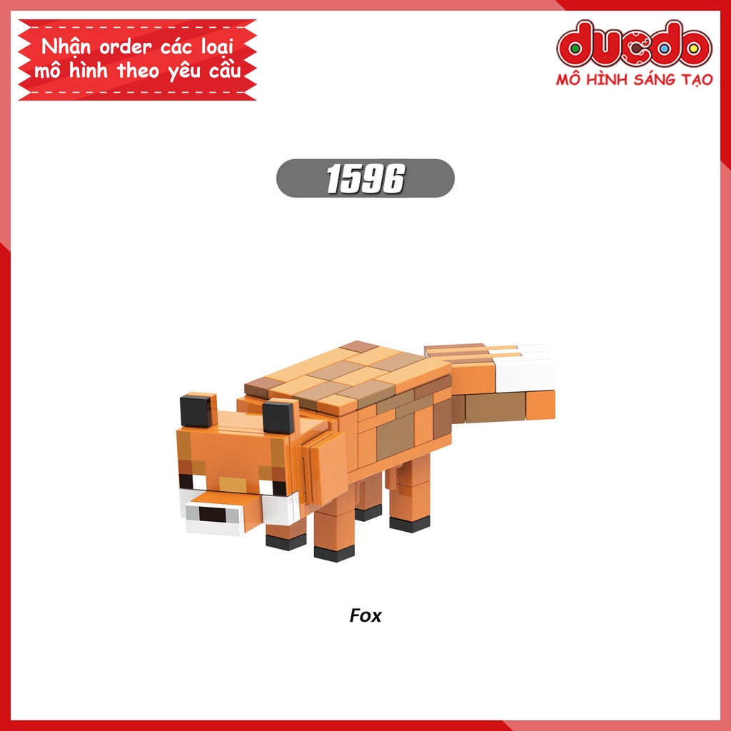 Minifigures các nhân vật Minecraft - Đồ chơi Lắp ghép Xếp hình Mini Mô hình XINH X0299