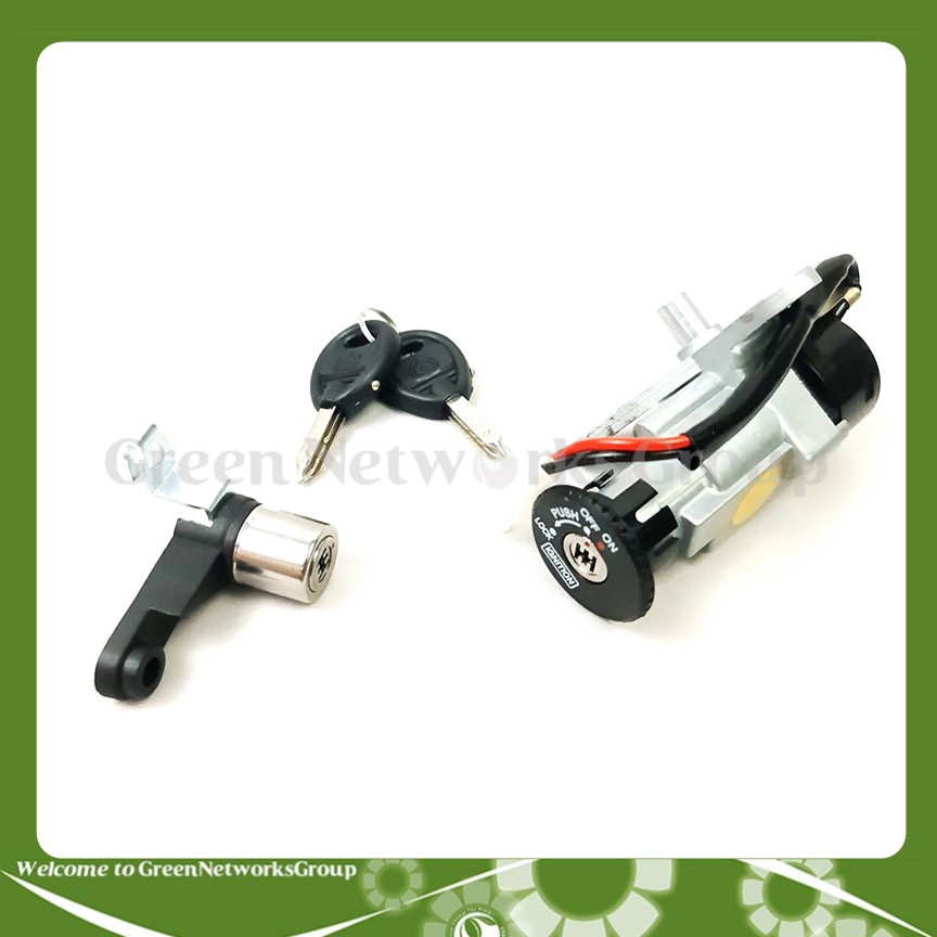 Ổ khóa chống trộm Exciter 135  2006 - 2010 6 cạnh 8 cạnh kèm khóa yên Greennetworks