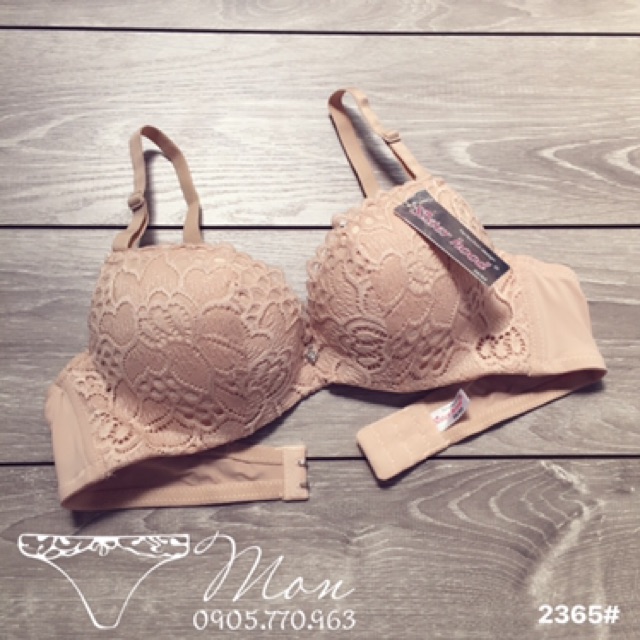 Áo Ngực Ren Thái Nâng Ngực 2365 Siêu Đẩy Ngực