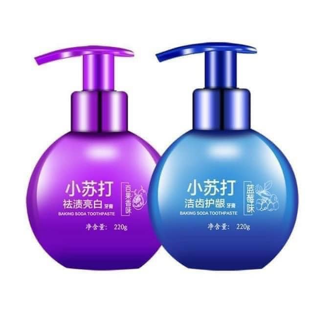 Combo 02 Chai Kem Đánh Răng Backing 220g