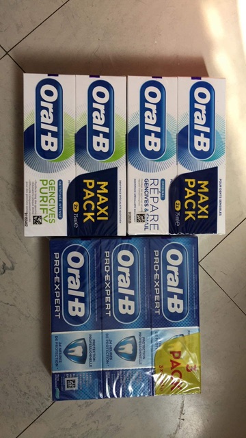 Kem đánh răng oral b