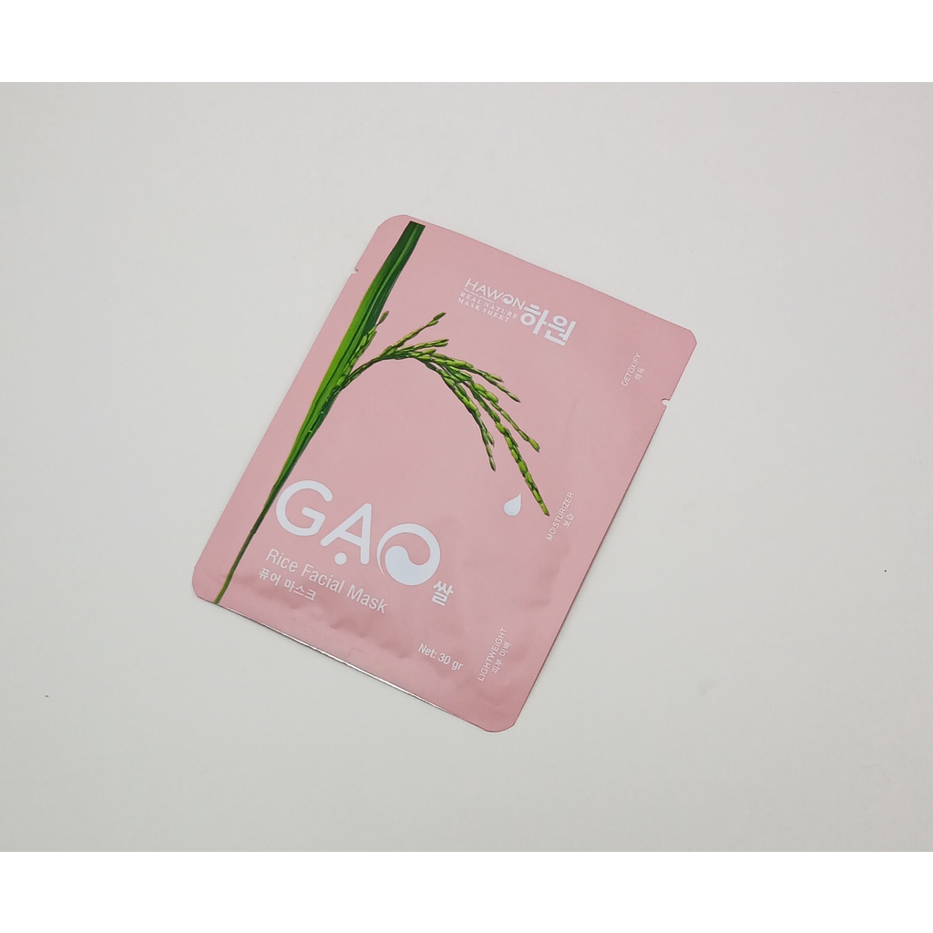 Mặt Nạ Gạo Hawon 30g