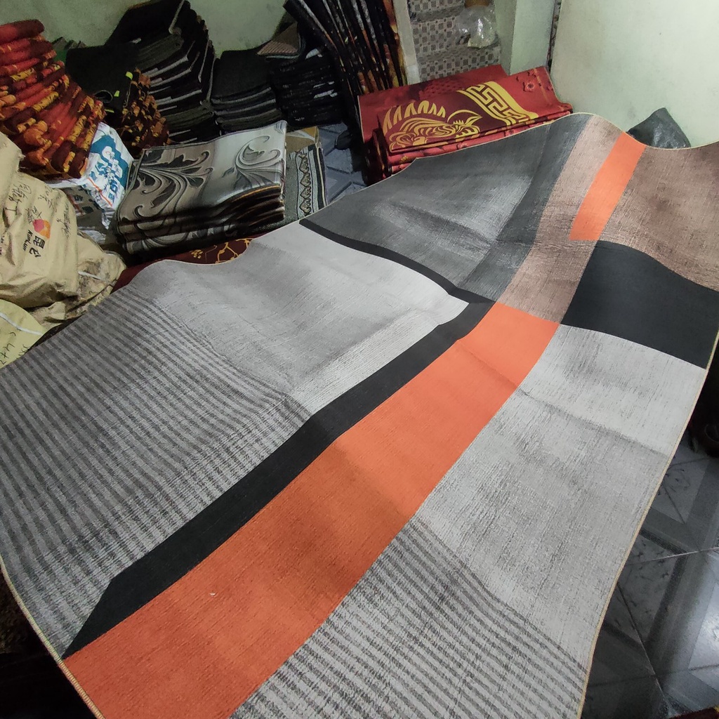 Thảm trải sàn bali phòng khách 1m6 x 2m3 LATISO TTSN01