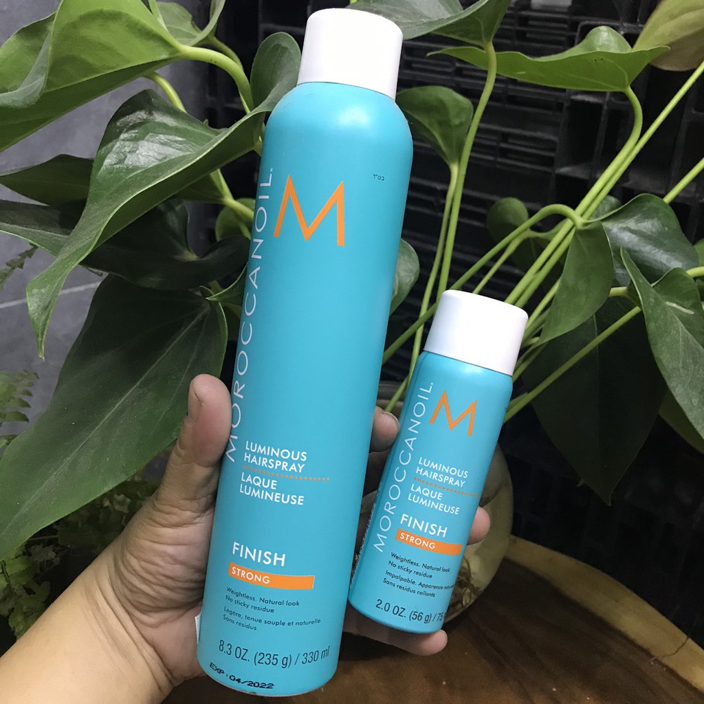 MOROCCANOIL Gôm xịt giữ nếp tóc linh hoạt Moroccanoil Luminous Hairspray