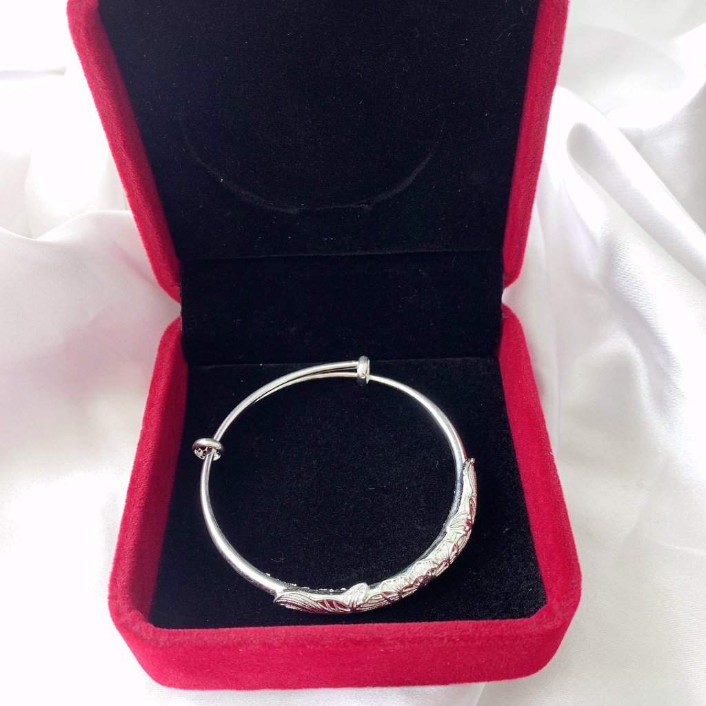 (BÁN LỖ) Lắc tay bạc nữ 925, vòng tay nam nữ bạc trang nhã, hiện đại SUNFT | BigBuy360 - bigbuy360.vn